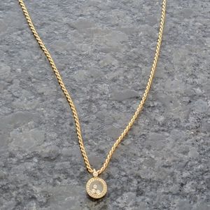Chopard Happy Diamonds Necklace 18K Yellow Gold
